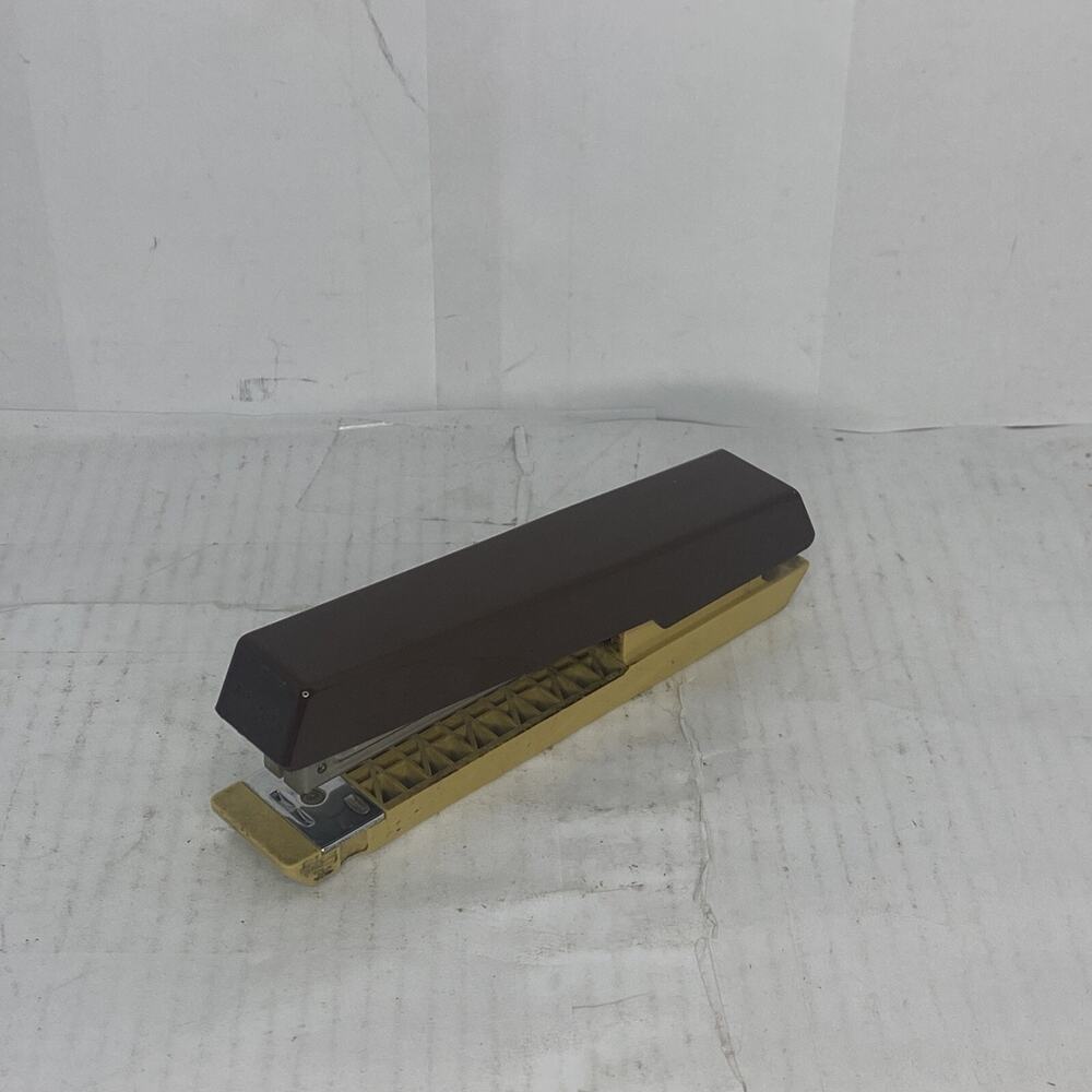 Vintage ACCO Stapler #45 in Brown Made in Taiwan